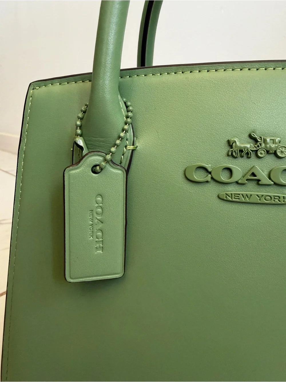 COACH Andrea Carryall Bag In Signature Jacquard/ Canvas